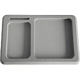 DNB Adhesive Boat Dash Holder - EVA Foam Pad Storage Organizer with Separate Compartments for Cell Phones/Boating Tools/Fishing Accessories- Gray