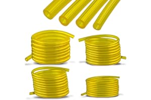 GoaMotors 20 Feet (4 Sizes, 5 feet each) Fuel Line Hose Tube Kit for Common 2 Cycle Small Engine Chainsaw String Trimmer for Poulan for Craftman
