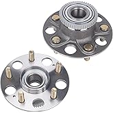 Autoround 512179 Rear Wheel Bearing and Hub Assembly Fit for 1999-2003 Acura TL, 1998-2002 Honda Accord, 5 Lug w/ABS, Set of 2