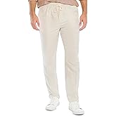 Nautica Mens Nautica Classic Fit Linen Drawstring Pant