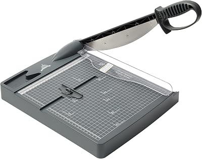 JIELISI Heavy Duty Guillotine Paper Cutter 12 Inch 30 Sheets A4