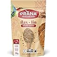 Prana Flax – Organic Golden Flax Whole Seeds | Non-GMO, Gluten Free, Vegan| Keto |High Source of Fibre | Source of Magnesium
