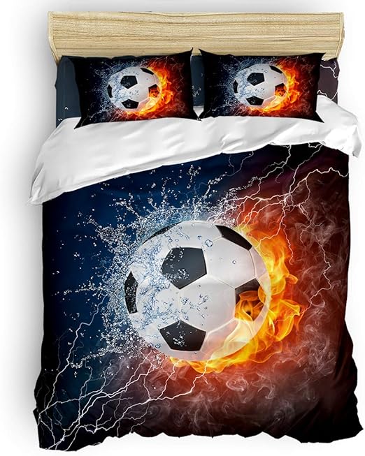 childrens football bedding