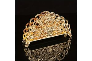 Vintage Metal Napkin Holder, Collection Tabletop Paper Napkin Stand, Retro Napkin Freestanding Organizer, Tissue Dispenser fo