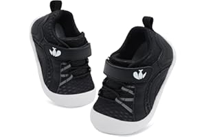 FEETCITY Wide Baby Shoes Boys Girls Baby Barefoot Shoes Breathable Infant Walking Shoe Crib Sock Shoe Toddler Sneakers Flexible