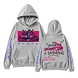 Arcane League of Legends Jinx Hoodie Front & Back