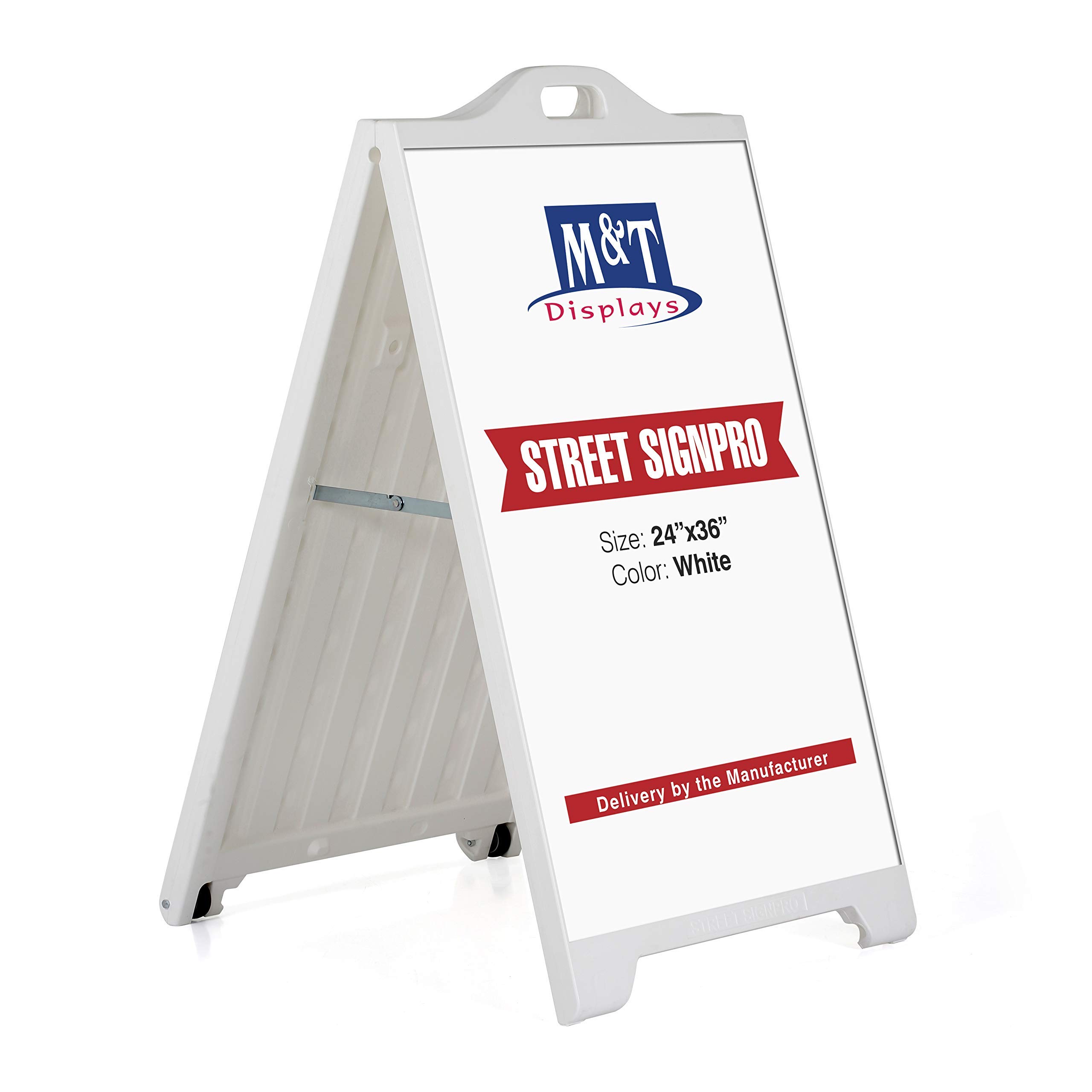 Buy M&T Displays Street SignPro Board, AFrame Sidewalk Curb Sign