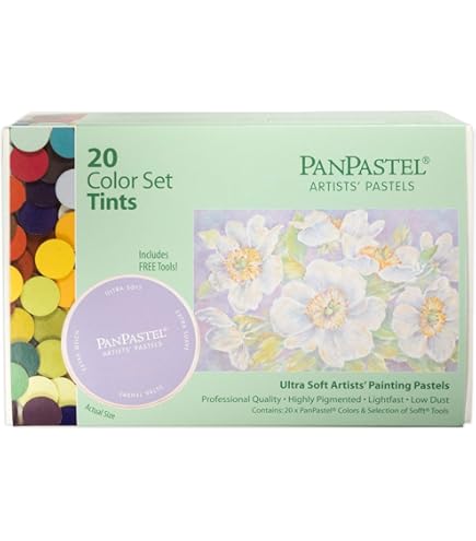 PanPastel パステル 20個セット Amazon.com: PanPastel Artist Pastels by GOLDEN, Shades Set