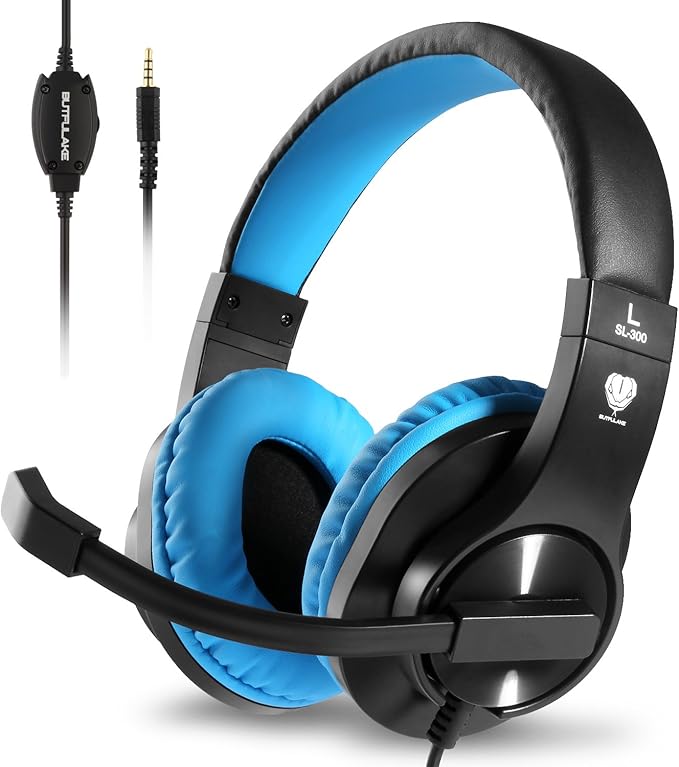 WILLNORN Gaming Headset PS4 , 3.5mm Surround Gaming Kopfhörer mit
