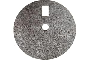 VR MAT Virtual Reality Gear Gaming Mat | Non Slip, Comfortable Cushion Long Hair Floor Mat for Position Orienting | Foam Anti