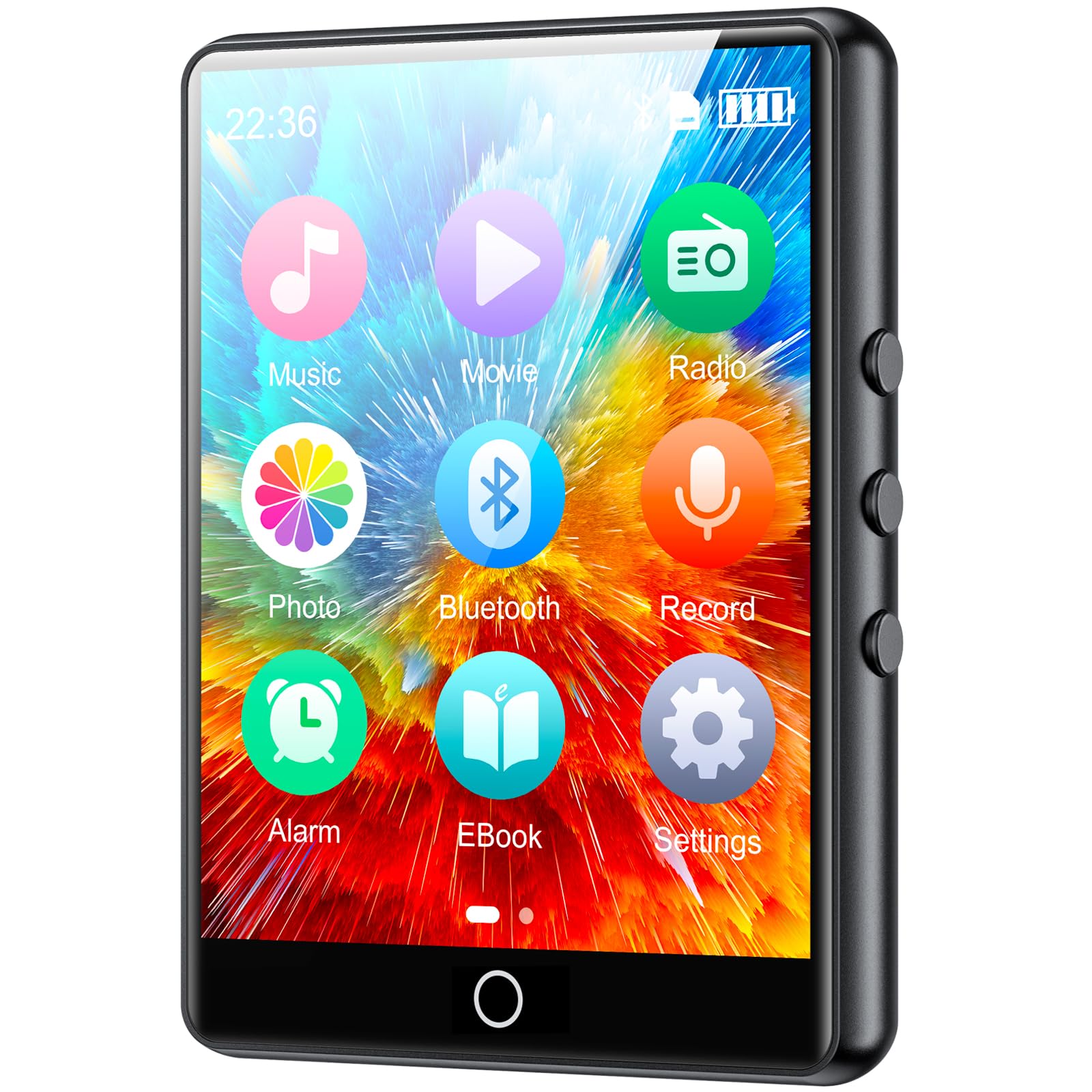 64GB Mp3 Player with Bluetooth 5.3, 2.8" Full Touch