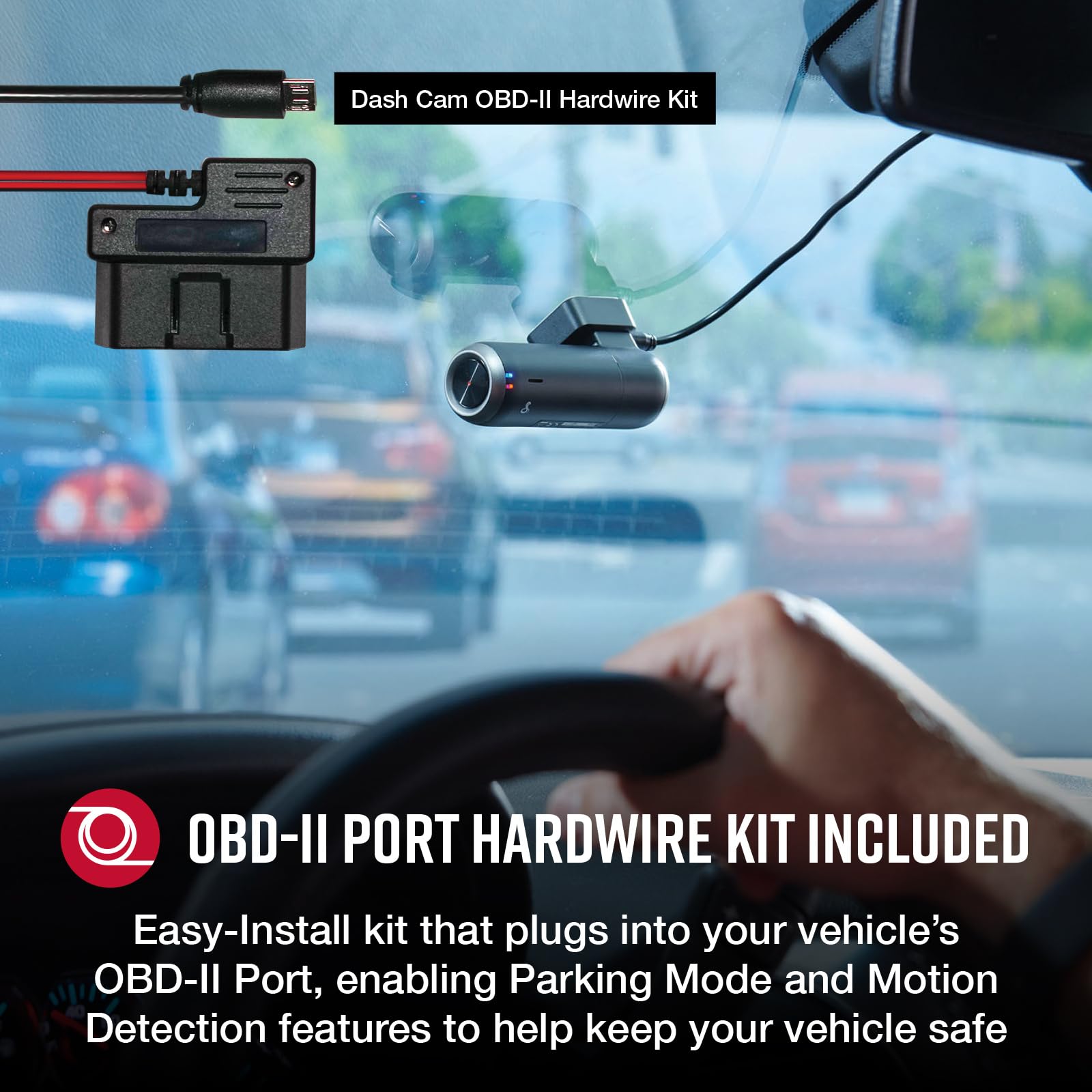 Cobra RAD 380 Laser Radar Detector & SC100 Smart Dash Cam + 2.5A OBD Port to Micro USB Hardwire Kit: Long Range Front and Rear Detection, DSP, Full HD 1080P Resolution, Built-in WiFi & GPS