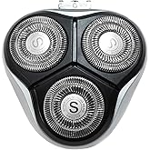 SweetLF Replacement Shaving Heads for Electric Razors, Compatible with SWS7105 & SWS7105BK