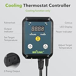 BN-LINK Digital Cooling Thermostat Controller for