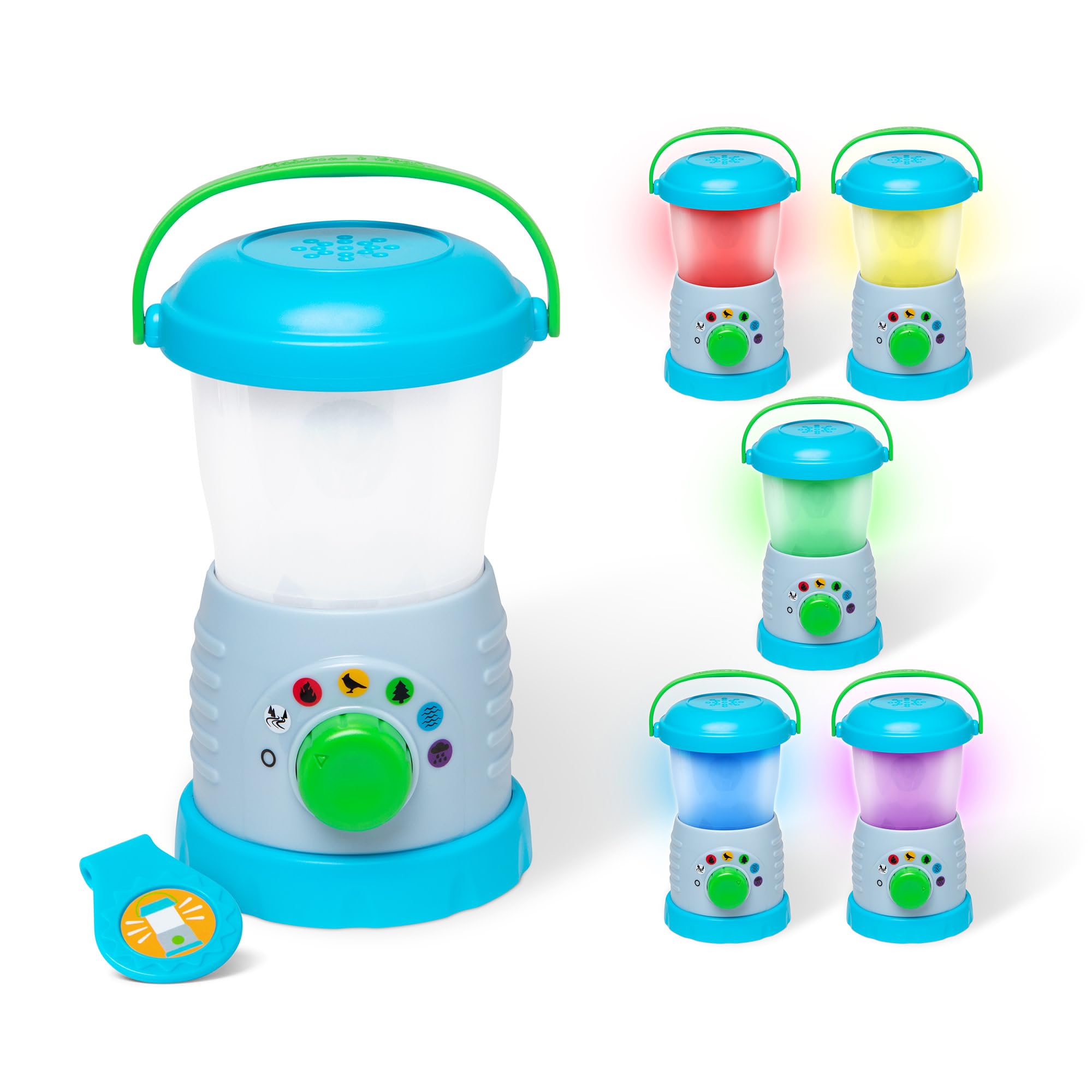 Melissa & Doug Let’s Explore™ Light & Sound Camping Lantern Play Set | Light and Sound Toy for kids | 3 and Above | Gift for Boys or Girls — image 1
