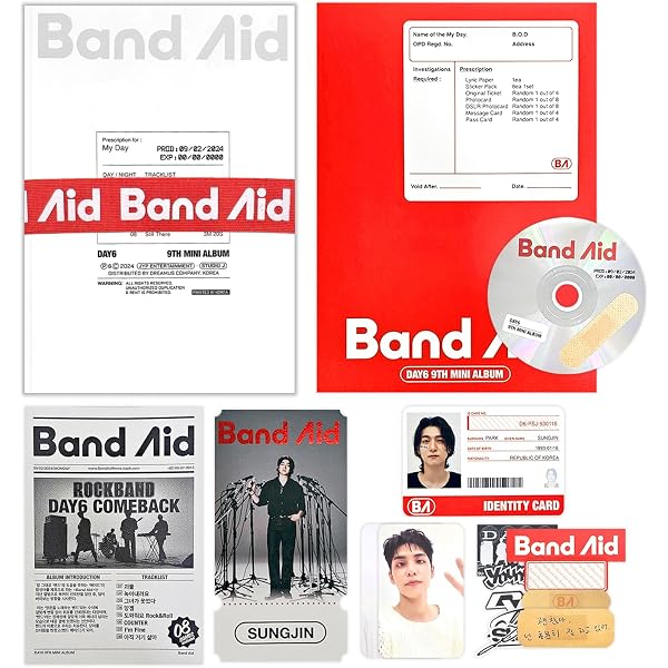 DAY6, DAY6, DAY6 - DAY6 - 9th Mini Album [Band Aid] (Platform