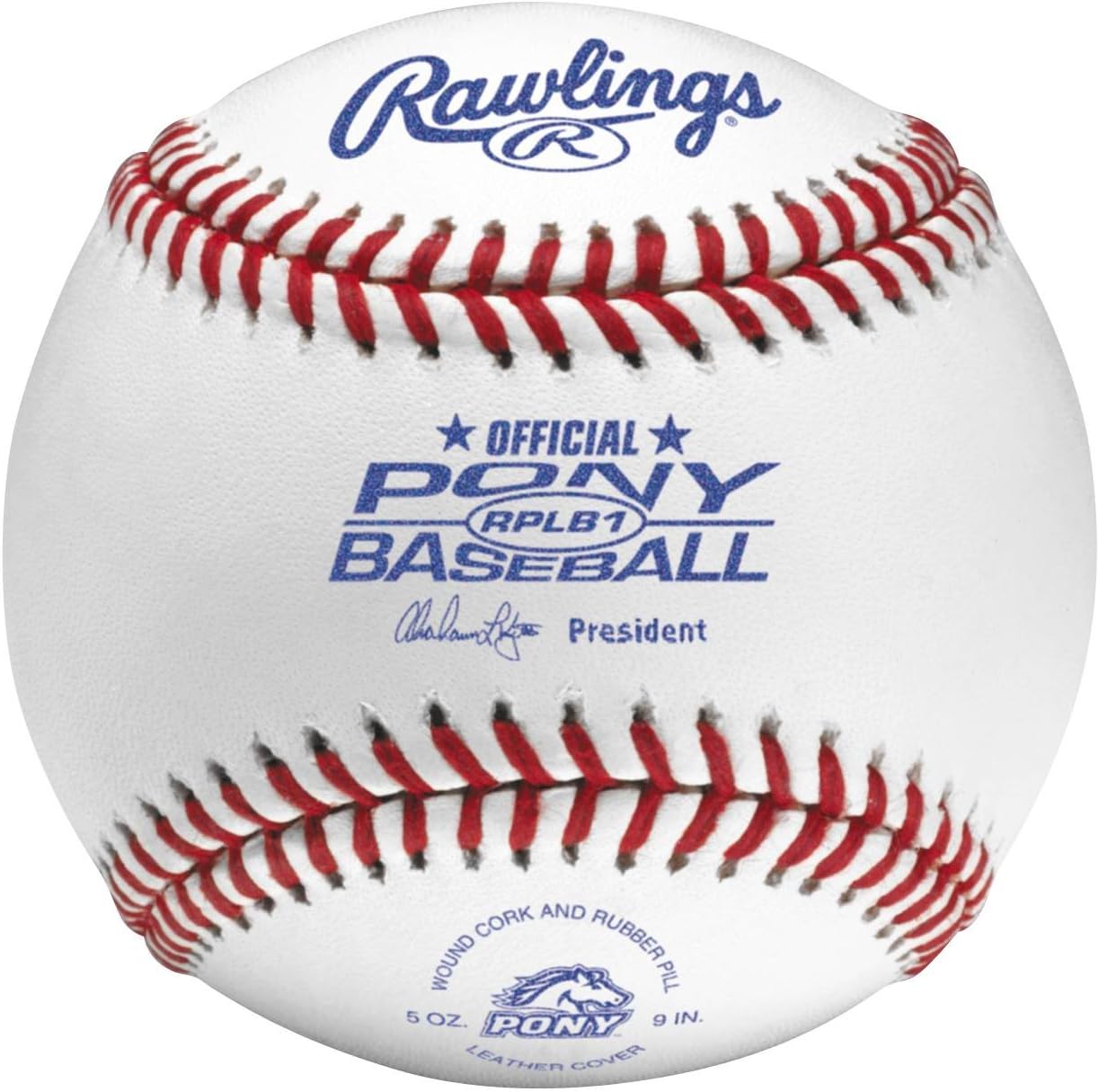 Rawlings RPLB1 Pony League Baseball (DZN): Sports & Outdoors