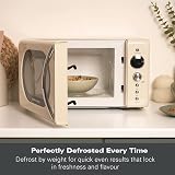 Hamilton Beach Retro 20L Microwave 700W Cream HB70H20C 8 Presets view 7