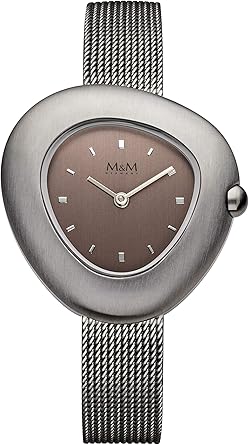 M&M Pebble M11924-127 Reloj de Pulsera para Mujeres: Amazon ...