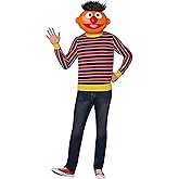 Spirit Halloween Sesame Street Adult Ernie Costume Kit | Officially Licensed | TV and Movies Costumes