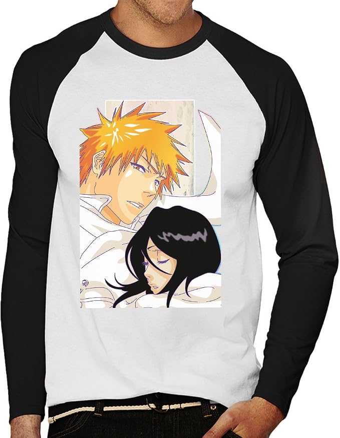 Cloud City 7 Ichigo Kurosaki Rukia Kuchiki Bleach Men S Baseball