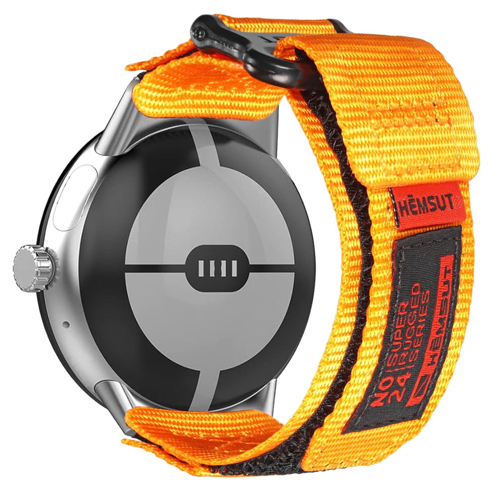 Stretch Nylon Band Compatible with Google Pixel watch 3 41mm/Pixel Watch 2/Pixel Watch 1,Replacement Strap for Google Pixel Smart Watch Bands Accessories Men Women.