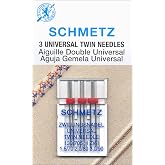 SCHMETZ Twin (130/705 H ZWI BR) Sewing Machine Needles - Carded - Assortment