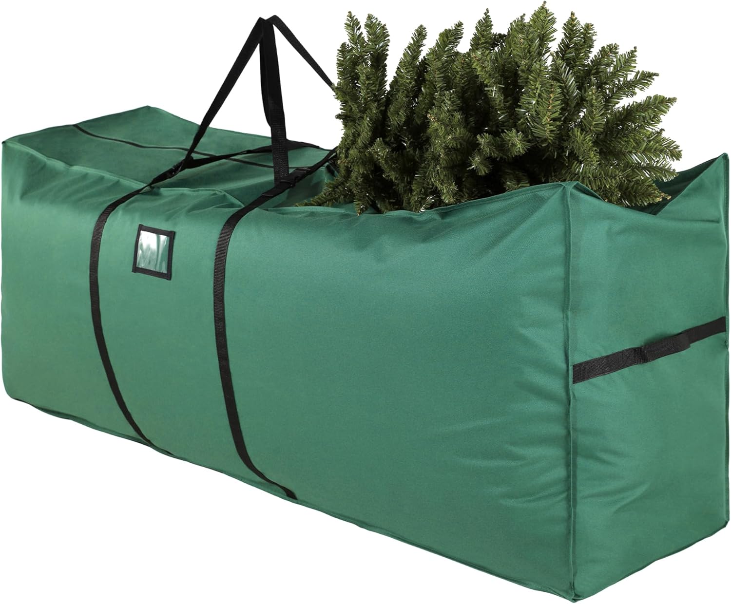 Holiday Décor Storage - GRANNY SAYS Christmas Tree Storage Bag, 9 ft Christmas Tree Bag, Storage Organizer for Artificial Tree 600D Oxford Xmas Holiday, Dual Zipper Tree Storage Bags with Handles, Green