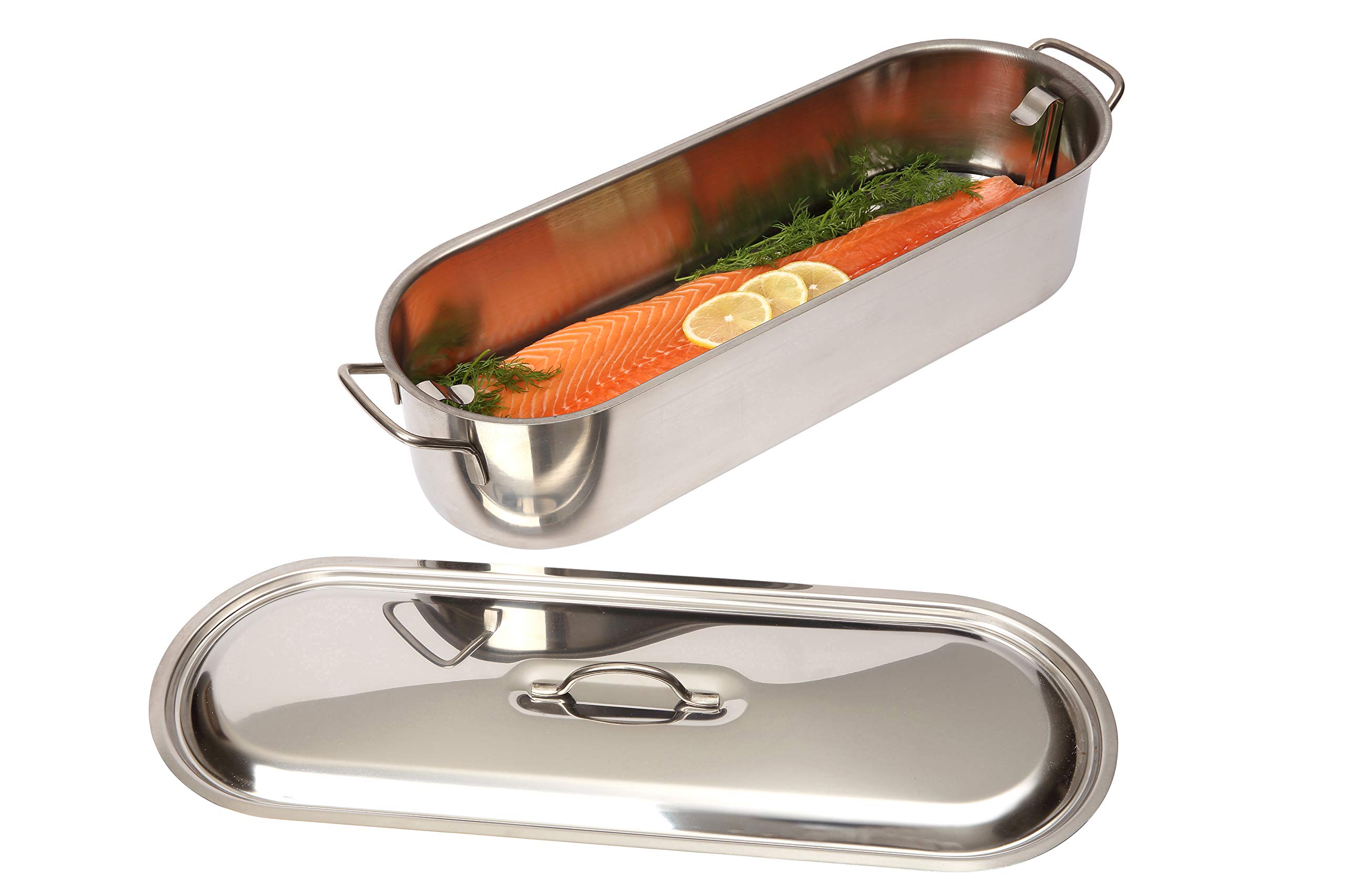 Fish Poacher 45cm Stainless Steel