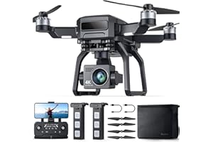 Bwine F7GB2 Drone with 4K Camera for Adults, 3-Axis Gimbal, 9800FT Transmission Range, FAA compliance, 50Mins Flight Time with 2 Batteries, GPS Auto Return+Follow Me+Beginner Mode