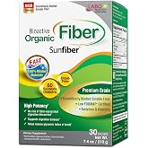 LABO Nutrition Bioactive Organic Fiber Sunfiber Gut &amp; Regularity 30 sachets | Each Sachet Gives 6g Soluble Prebiotic Fiber For Gut Health &amp; Digestive Comfort, Low FODMAP, Unflavored, 30 Days' Supply