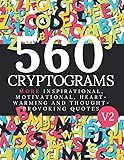560 Cryptogram Puzzles Vol 2: Cryptogram Books For