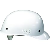 OccuNomix Bump Cap, Baseball Style Head Protection, White | Lightweight hard-shell insert that guards against knocks &amp; scrapes in low-clearance areas. Model V450-00.