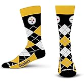 For Bare Feet NFL Unisex Argyle Remix Dress Sock