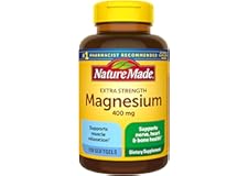 Nature Made Extra Strength Magnesium Oxide 400 mg, Dietary Supplement for Muscle Support, 110 Count