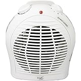 Vie AirPortable 3-Settings Heater with Adjustable Thermostat, 1500W, White