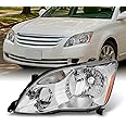 AKKON - For 2005 2006 2007 Toyota Avalon Driver Left Side Halogen Type Headlight Headlamp Replacement Assembly