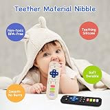 Hooku 2 Pack Silicone Teethers 0-12 Months Remote Control Baby Toys view 2