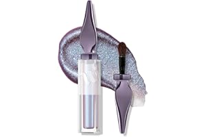 URBAN DECAY 24/7 Glaze-On Liquid Eyeshadow, Crease-resistant, Glitter Eye Makeup with Built-in Brush, Smooth Application, Travel Makeup - 0.1 fl oz