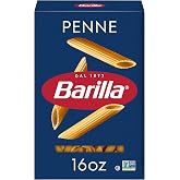 Barilla Penne Pasta, Non-GMO Kosher Pasta, 16oz.