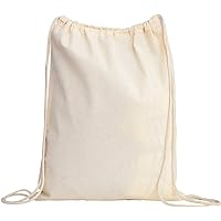トレーニングバッグ Amazon.com | TBF Cotton Drawstring Backpack Gym Sack Canvas