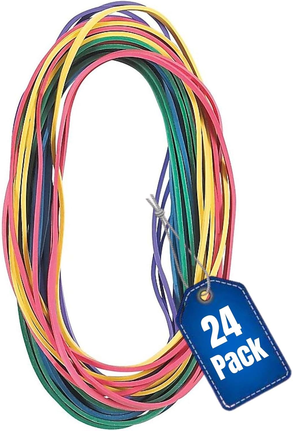 1InTheOffice Large Big Rubber Bands, 24/Pack : Office Products