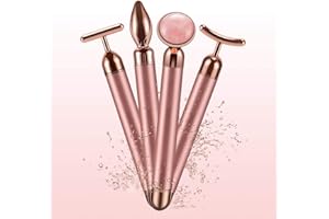 DANGSHAN 4-in-1 Face Massager Roller 24k Golden Face Roller, Arm Eye Nose Massage for Face Facial Massager Skin Care Tools