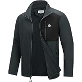 Outdoor Ventures Men‘s Track Jackets Lightweight Athletic Jackets Full Zip Casual Coat Workout Running Jacket for Cycling