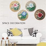 TOKERD 2 Pcs 12 Inch Embroidery Hoops Large Bamboo Cross Stitch Rings 30cm view 4