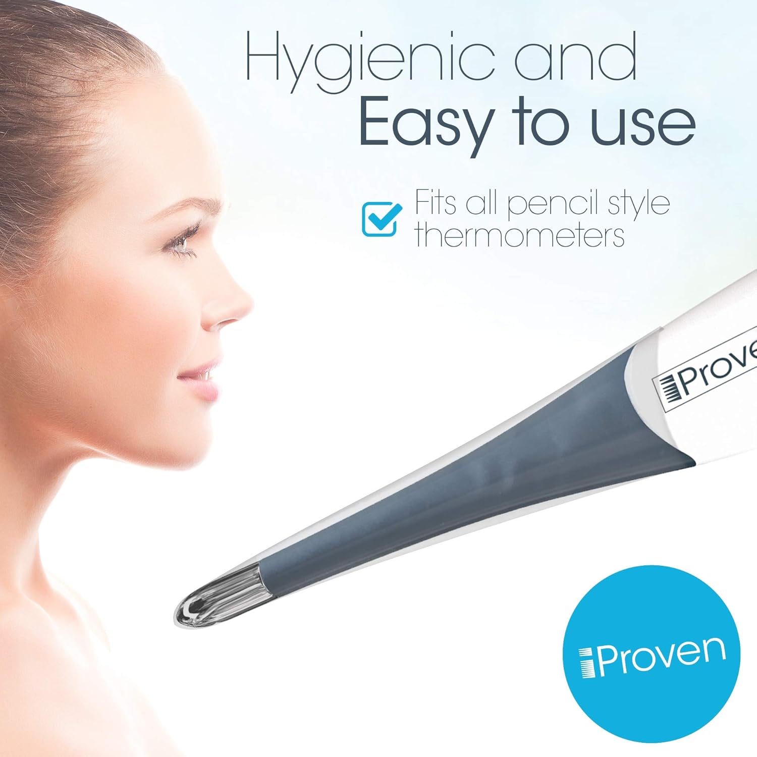 iProven Best Disposable Probe Covers for Digital Thermometer, 50 Count - iProven PC-111: Industrial & Scientific