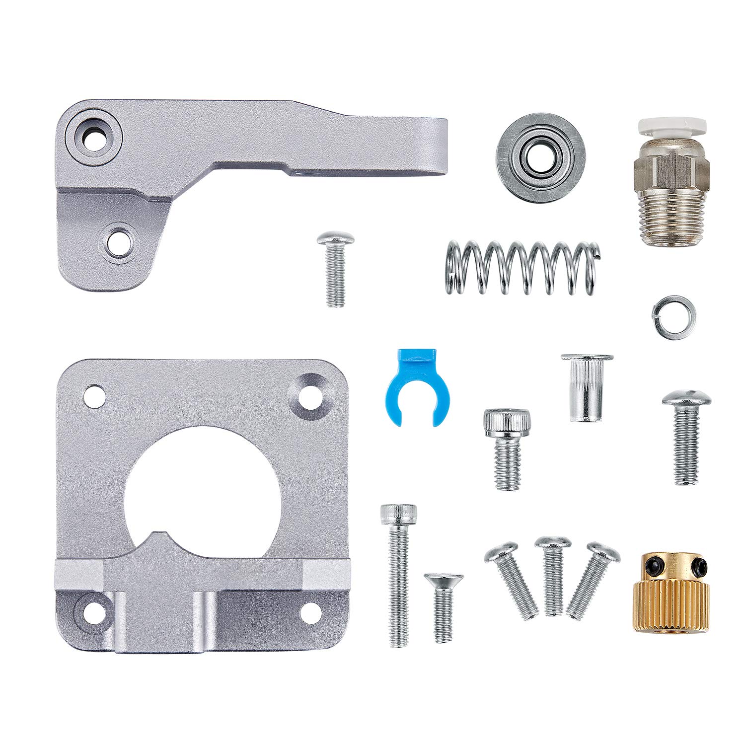 TUZUK MK8 Metal Extruder,Upgrade 3D Printer Parts Aluminum Alloy Block Bowden Extruder 1.75mm Filament for Creality 3D Ender 3,CR-7,CR-8, CR-10, CR-10S, CR-10 S4, and CR-10 S5