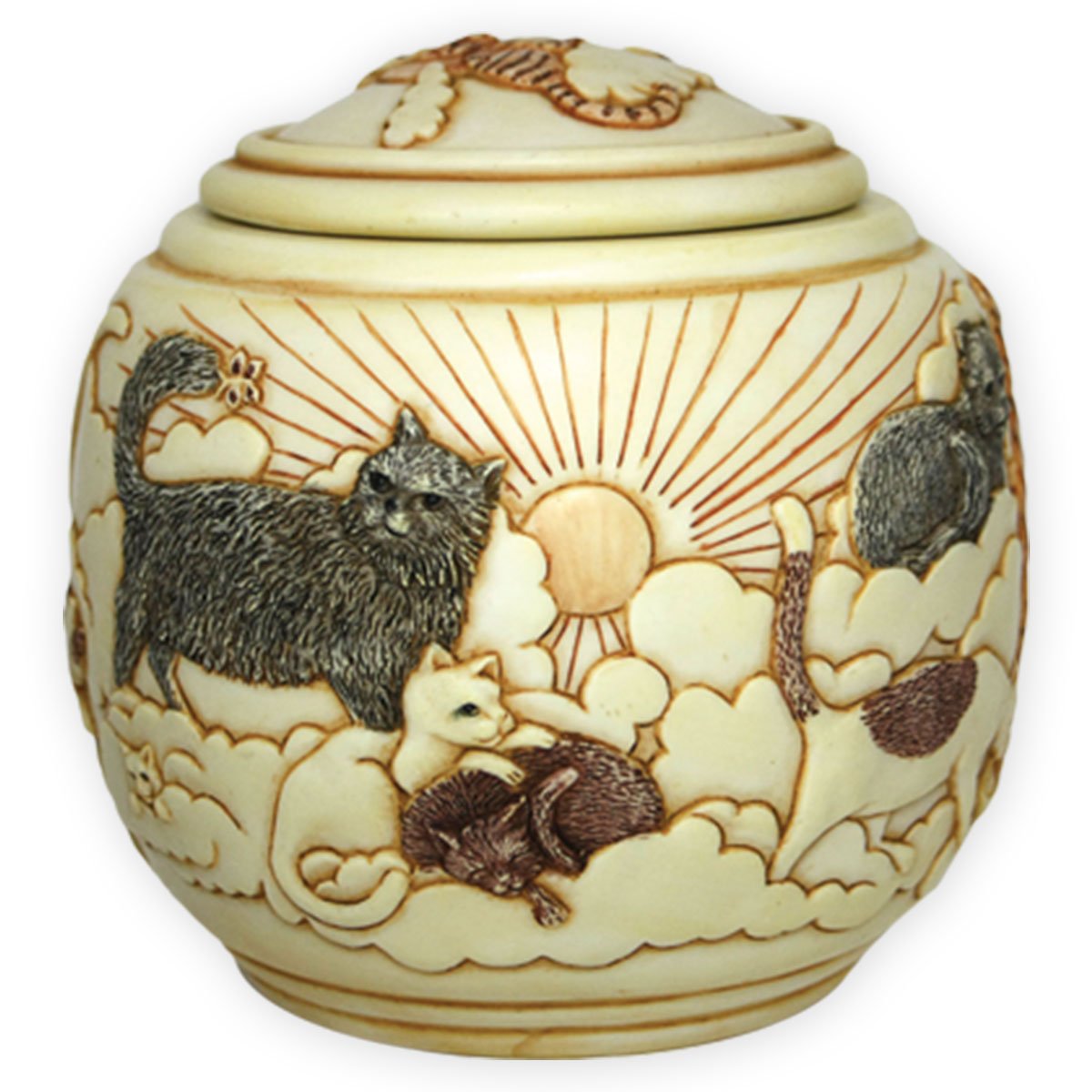 Beautiful Life Urns Forever Mine Feline Cat Urn