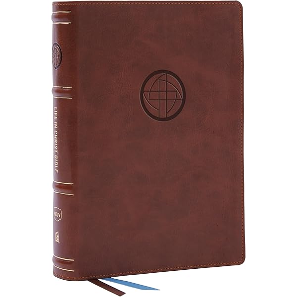 NKJV, The Bible Study Bible, Leathersoft, Brown, Comfort Print: A
