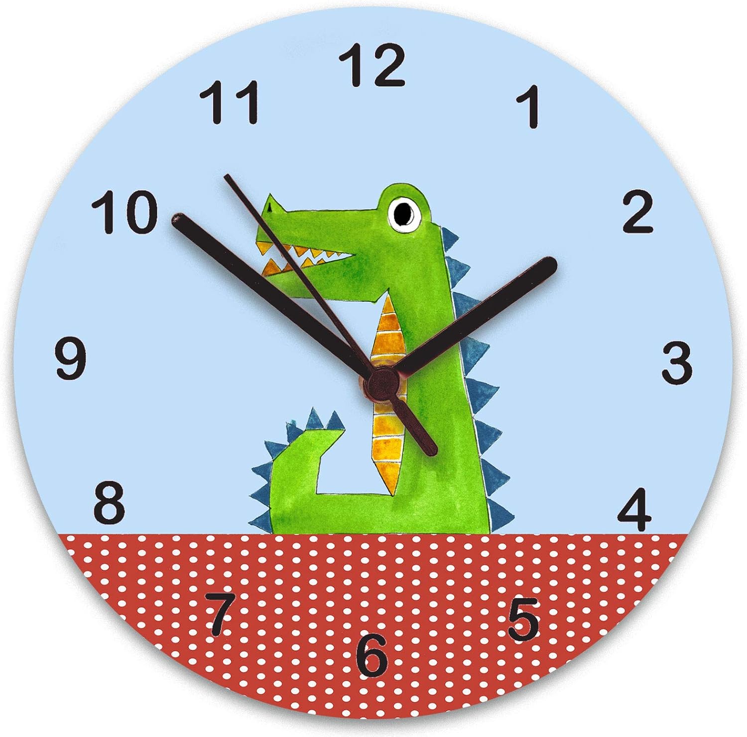 personalised kids clock